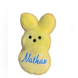 Peep style bunny - personalized